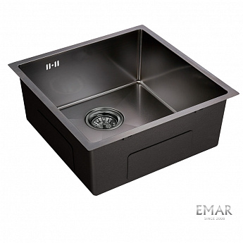 картинка Мойка для кухни Emar EMB-131 PVD Nano Dark  картинка Мойка для кухни Emar EMB-131 PVD Nano Dark