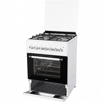 картинка Комбинированная кухонная плита Nordfrost GE 6064 W  картинка Комбинированная кухонная плита Nordfrost GE 6064 W