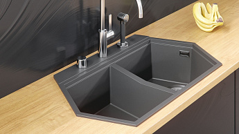 картинка |Discount| Подставка под кран Kit Kraken WING-CREEK черный 