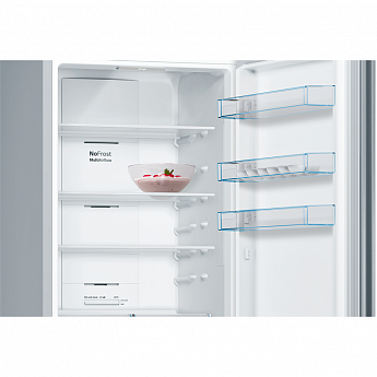 картинка Отдельностоящий холодильник Bosch KGN39XI30U нержавеющая сталь 