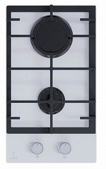 картинка Газовая варочная панель Lex GVG 325 WH 