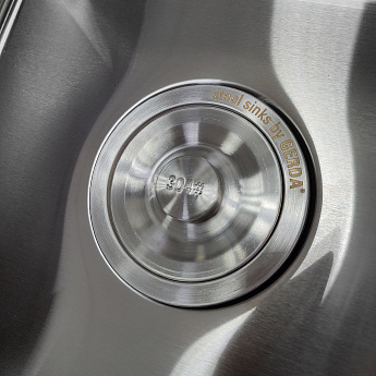 картинка Кухонная мойка Gerda GS 6548L S сатин  