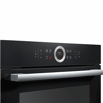 картинка Электрический духовой шкаф Bosch HBG635BB1 черный 