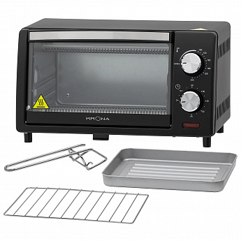 картинка Мини-печь Krona OFEN 10 BL черный 