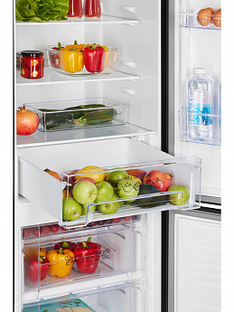 картинка Отдельностоящий холодильник Nord NRB 164NF B черный 