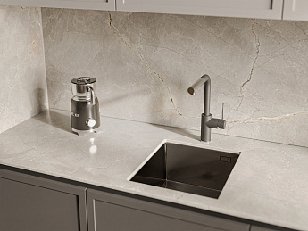 картинка Мойка для кухни Rivelato Rinox 3844 UN PVD black 