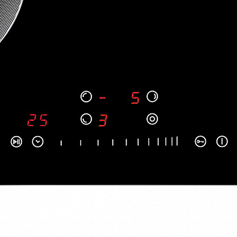 картинка Варочная панель Krona TERZO 60 BL черный  картинка Варочная панель Krona TERZO 60 BL черный