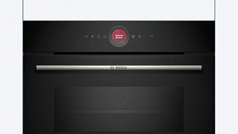 картинка Электрический духовой шкаф с функцией СВЧ Bosch CMG7241B1 черный 
