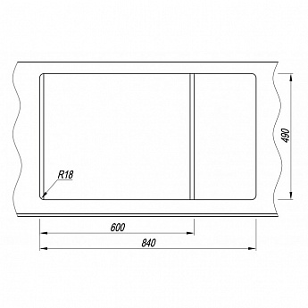 картинка Мойка для кухни Florentina РИВЬЕРА 860 