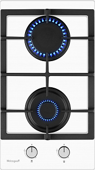 картинка Газовая варочная панель Weissgauff HGG 320 WGL белая 