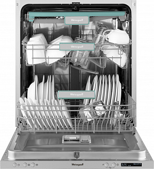 картинка Посудомоечная машина Weissgauff BDW 6033 Wi-Fi Inverter Autoopen 