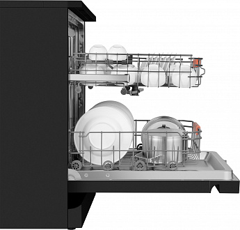 картинка Посудомоечная машина отдельностоящая Weissgauff DW 6038 B Inverter 