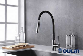 картинка Смеситель Oulin OL-8022 сатин 