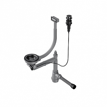 картинка Арматура для одночашевых моек с прямоугольным переливом WK-1-A  