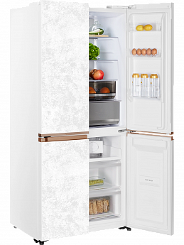 картинка Полувстраиваемый холодильник Hiberg  i-RFQ 630G WS 