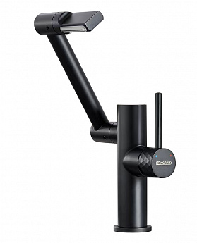 картинка Смеситель Longran TECHNO LM1111 черный  