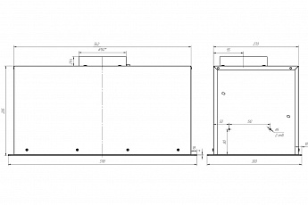 картинка Кухонная вытяжка полновстраиваемая Franke LUCE 60 WH 
