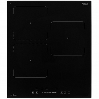 картинка Индукционная варочная панель ERDE 45 BL 3BFTS 