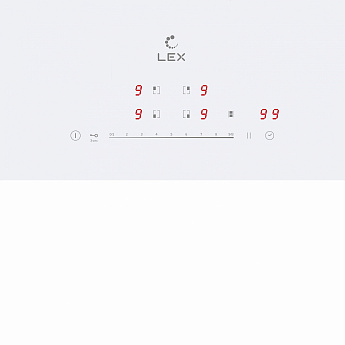 картинка Варочная панель Lex EVI 641B WH 