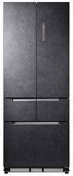 картинка |Discount| Полувстраиваемый холодильник Lex LFD424STGIDBI каменно-серая стеклянная дверца 