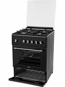 картинка Газовая кухонная плита Nord GG 6064 B черный 