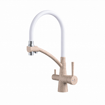 картинка Смеситель Gerdamix BROOKS (DG) white 