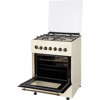 картинка Комбинированная кухонная плита Nordfrost GE 6064 YR  картинка Комбинированная кухонная плита Nordfrost GE 6064 YR