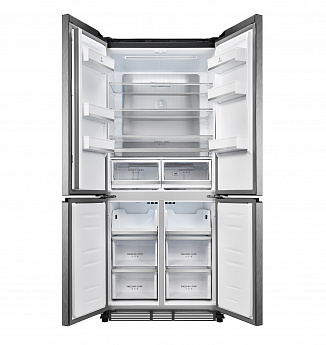 картинка Полувстраиваемый холодильник Lex LCD485STGIDBI каменно-серая 