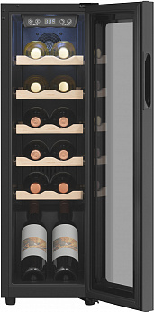картинка Полувстраиваемый винный шкаф Weissgauff WWC-12 Compressor 