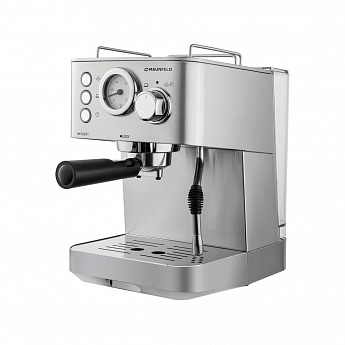 картинка Кофемашина Maunfeld MF-721S PRO нержавеющая сталь  картинка Кофемашина Maunfeld MF-721S PRO нержавеющая сталь