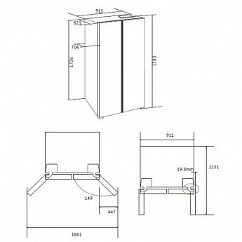 картинка Холодильник Kuppersberg RFSN 1891 X 