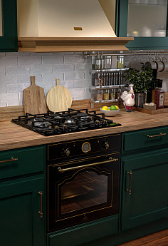 картинка Электрический духовой шкаф Lex EDM 6070С BL черный 