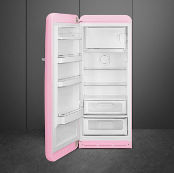 картинка Отдельностоящий холодильник Smeg FAB28LPK5  картинка Отдельностоящий холодильник Smeg FAB28LPK5