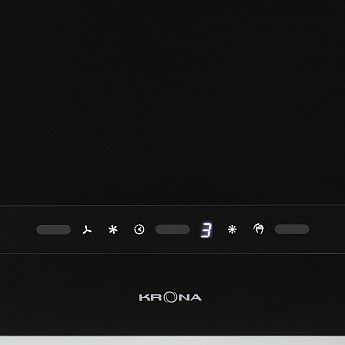 картинка Кухонная вытяжка Krona DITA F MAX 420 black SGC 