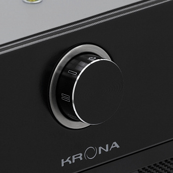 картинка Кухонная вытяжка Krona SVEN 600 black one knob 
