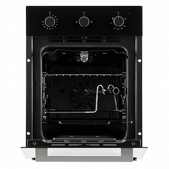 картинка Газовый духовой шкаф Krona STRETTO 45 BL черный  картинка Газовый духовой шкаф Krona STRETTO 45 BL черный