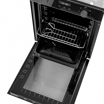 картинка Электрический духовой шкаф Maunfeld EOEM516PB 