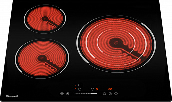 картинка Электрическая варочная панель Weissgauff HV 633 BS 