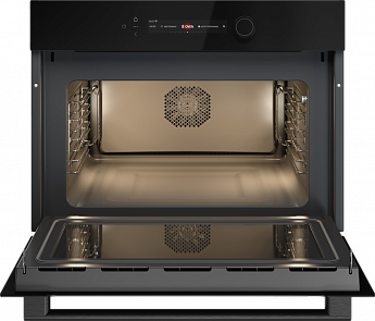 картинка Электрический духовой шкаф с функцией СВЧ Asko OCM54BGH черный 