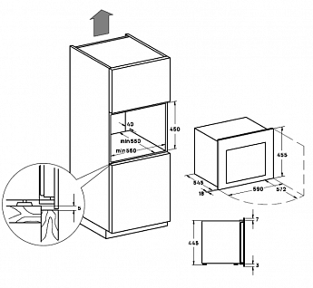 картинка Встраиваемый винный шкаф Vard WCI4SSTB 