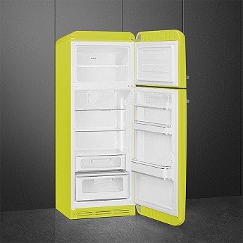 картинка Отдельностоящий холодильник Smeg FAB30RLI5 лайм 