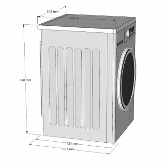 картинка Стиральная машина Korting KWM 40B1060  картинка Стиральная машина Korting KWM 40B1060