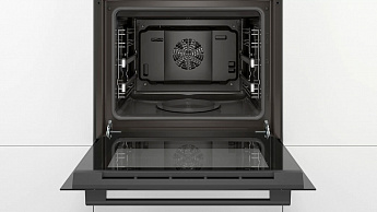 картинка Электрический духовой шкаф с функцией пара Bosch HIJ517YB0R черный 
