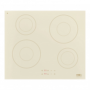 картинка Индукционная варочная панель Smeg SI2641DP кремовый 