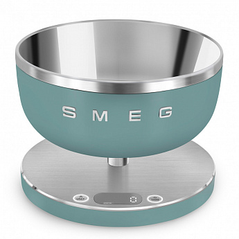 картинка Кухонные весы Smeg KSC01EGMWW изумрудно-зеленый  картинка Кухонные весы Smeg KSC01EGMWW изумрудно-зеленый