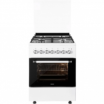 картинка Комбинированная кухонная плита Nordfrost GE 6064 W  картинка Комбинированная кухонная плита Nordfrost GE 6064 W