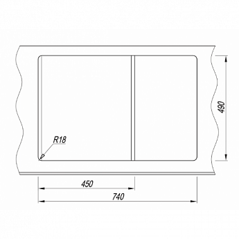 картинка Мойка для кухни Florentina ПАОЛА 760 