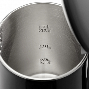 картинка Чайник электрический Krona Elegant Black 1,7л 