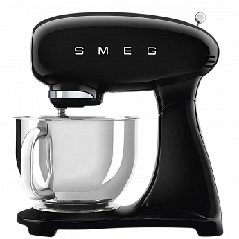 картинка Миксер планетарный Smeg SMF05BLEU черный 