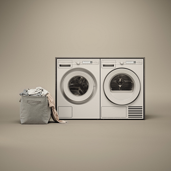 картинка Стиральная машина с паром Asko W1094W белый  картинка Стиральная машина с паром Asko W1094W белый